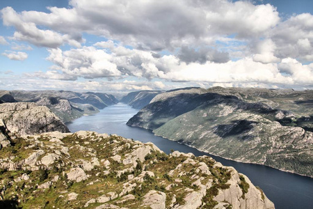 挪威 Lysefjord 景观