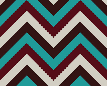 锯齿形线纹理.条纹的几何背景.棕色, 绿松石, 灰度对比度色.冬季主题.