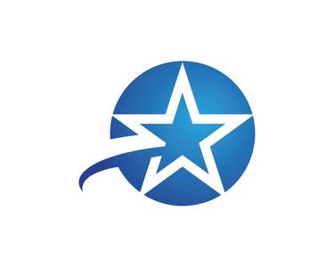 星形 Logo 模板矢量