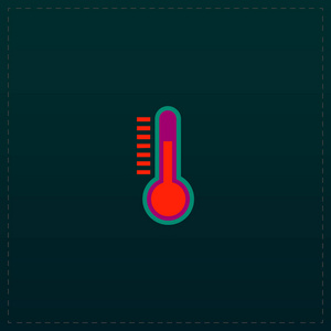 温度计平面图标