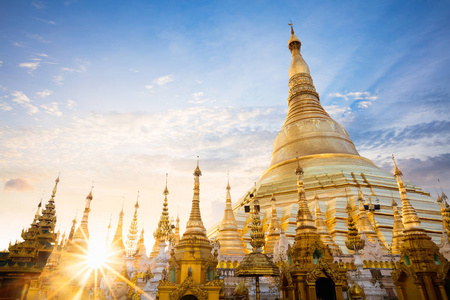 shwedagon 塔缅甸仰光