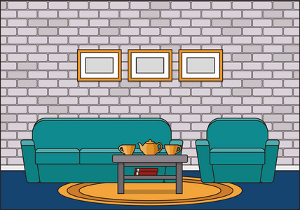 扁平卡通背景图片图片