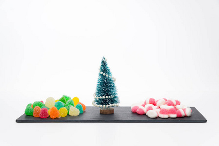 圣诞树用糖果