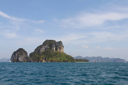 美丽的海景和群岛