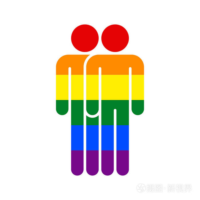 人们lgbt 运动彩虹旗