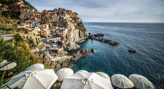 意大利五渔村海岸 Manarola