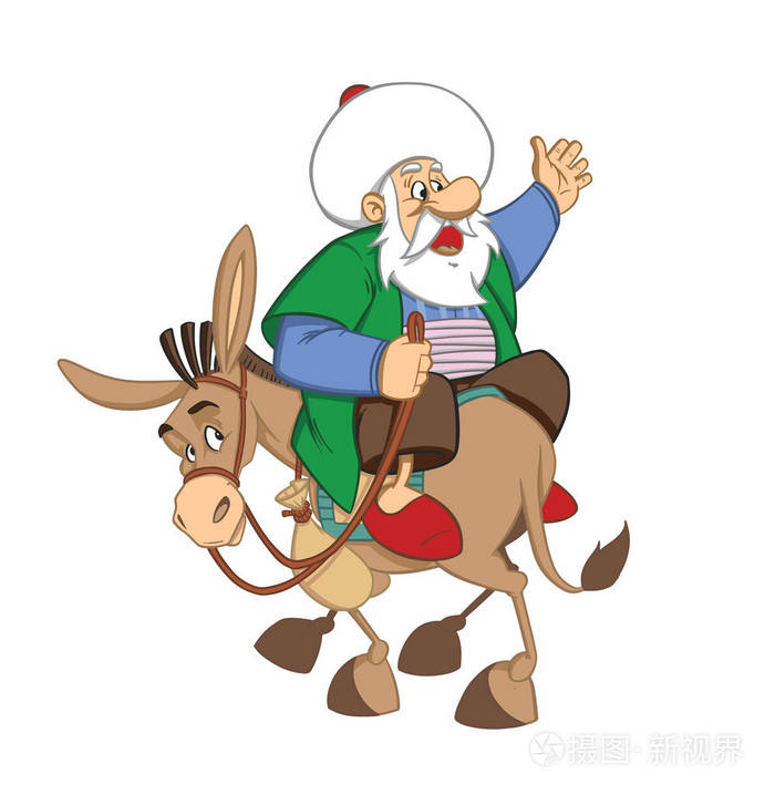 纳斯雷丁渡船与他的驴子