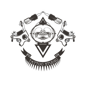 纹身工作室 logo 标志照片