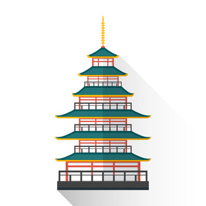 宝塔矢量图片