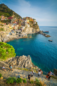 意大利五渔村海岸 Manarola