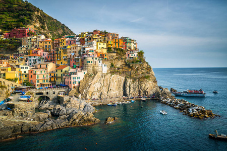 意大利五渔村海岸 Manarola