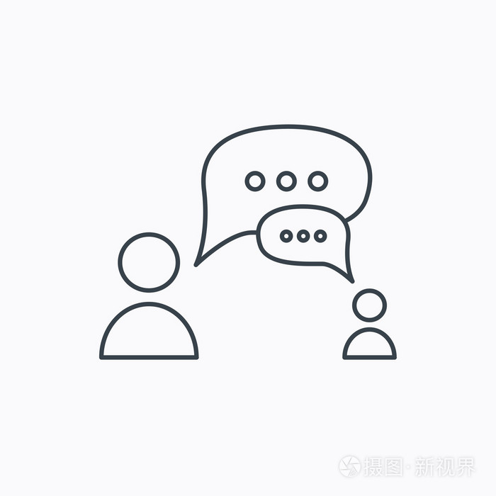 聊天语音泡沫迹象插画-正版商用图片0ggku3-摄图新视界