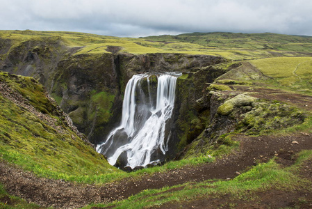 Fagrifoss 瀑布冰岛