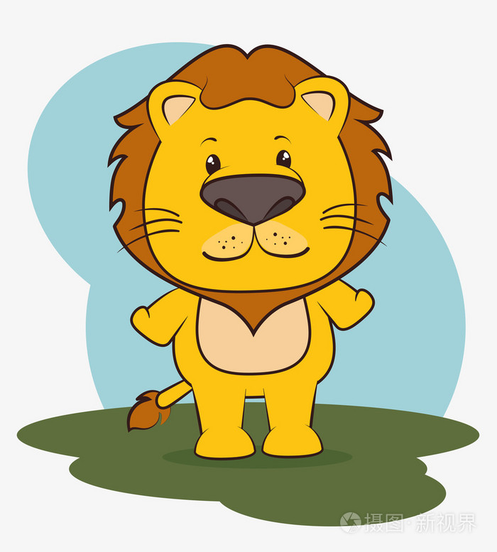 动物卡通图形设计