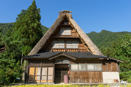 沼地区屹，日本的神社建筑史合掌 合掌式 房子