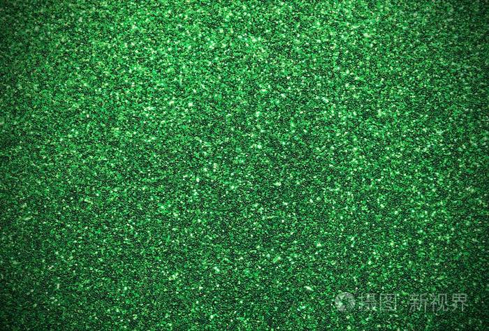 背景绿闪光闪闪发光