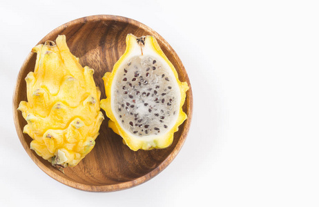 黄色的火龙果图片