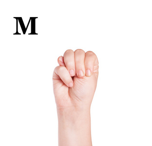 手指拼写字母表符号字母表中的efingerspelling 字母表.