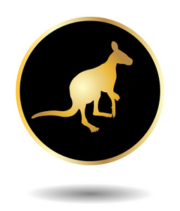 金袋鼠图片-金袋鼠素材-金袋鼠插画-摄图新视界