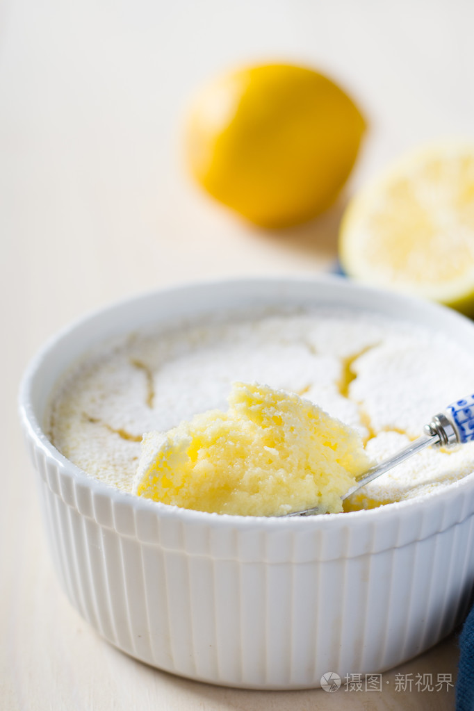 自制柠檬布丁