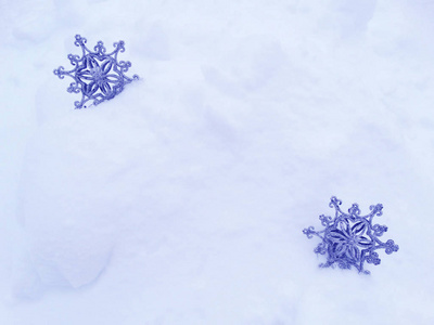 雪花模式作为冬季纹理背景