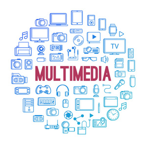 线上媒体图片-线上媒体素材-线上媒体插画-摄图新视界