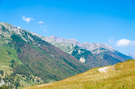 一个山风景