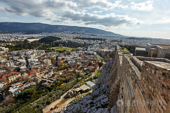 从 Akropolis 看雅典城