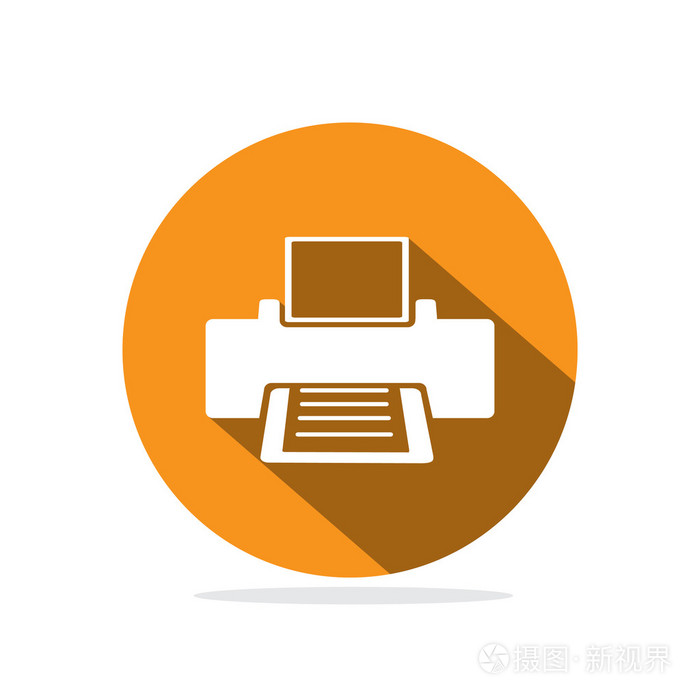 激光打印机图标