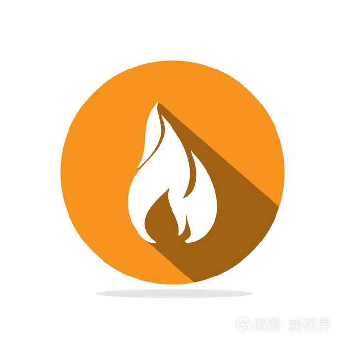 燃烧的火图标
