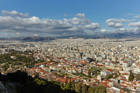 从 Akropolis 看雅典城