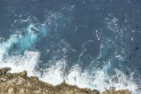 西班牙的马略卡岛 formentor 角。地中海沿岸的悬崖