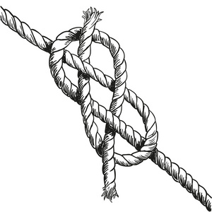 船弓与系泊齿轮象卷扬机和锚链链船用缆绳特写过时的插图的航海绳子结