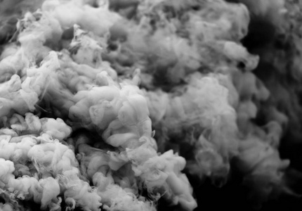 灰色的烟气, 致密烟幕照片