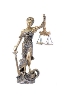 正义的尺度, Justitia, 夫人公正的白色隔离