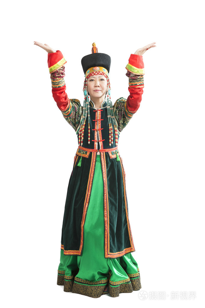 女人国家布里亚特跳舞