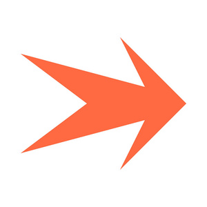 下来的指针箭头图标按钮指针上的方向标平风格照片