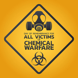为所有国际为化学武器的所有受害者纪念的日子徽标图标照片