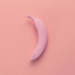 一个成熟的粉香蕉照片