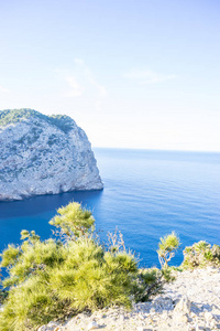 Formentor 在西班牙的伊维萨岛上的地中海, 假日和夏天场面