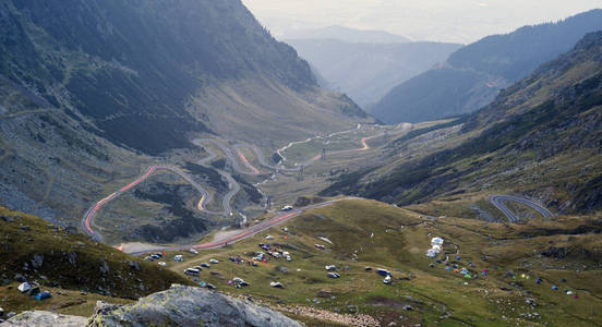 罗马尼亚 Transfagarasan 山路或公路
