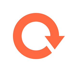 盛大的重新开放邮票30箭头象形文字刷新重新加载旋转循环标志集.