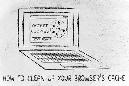 说明如何清理您的浏览器缓存
