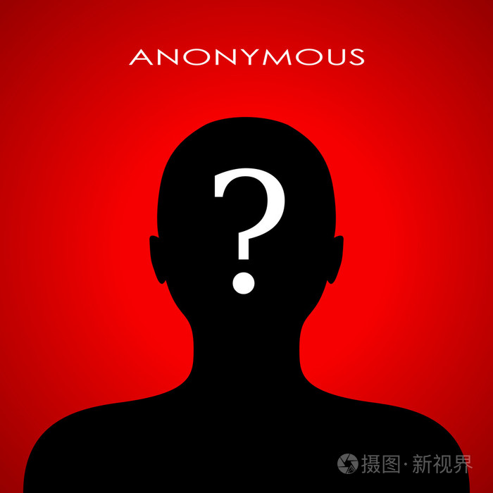 匿名的矢量图标