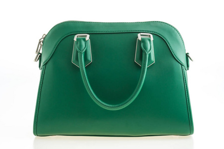 美丽优雅和豪华时尚绿色手提包