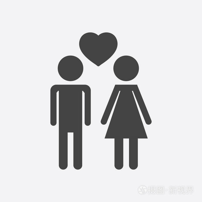 现代的平面图案.针对 web 站点设计的简单平面符号