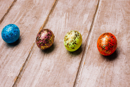 复活节彩蛋五颜六色的设计节日装饰