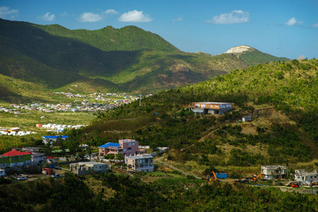 风景宜人的山村