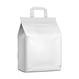 在白色背景上隔离的插图.模拟, 样机模板准备为您的设计.