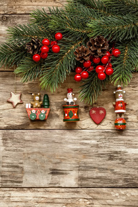 树和小玩意的圣诞饰品